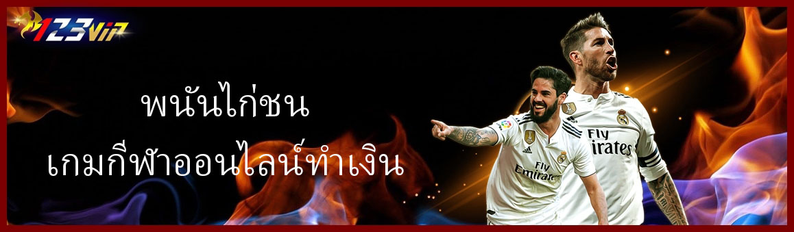 พนันไก่ชนเกมกีฬาออนไลน์ทำเงิน